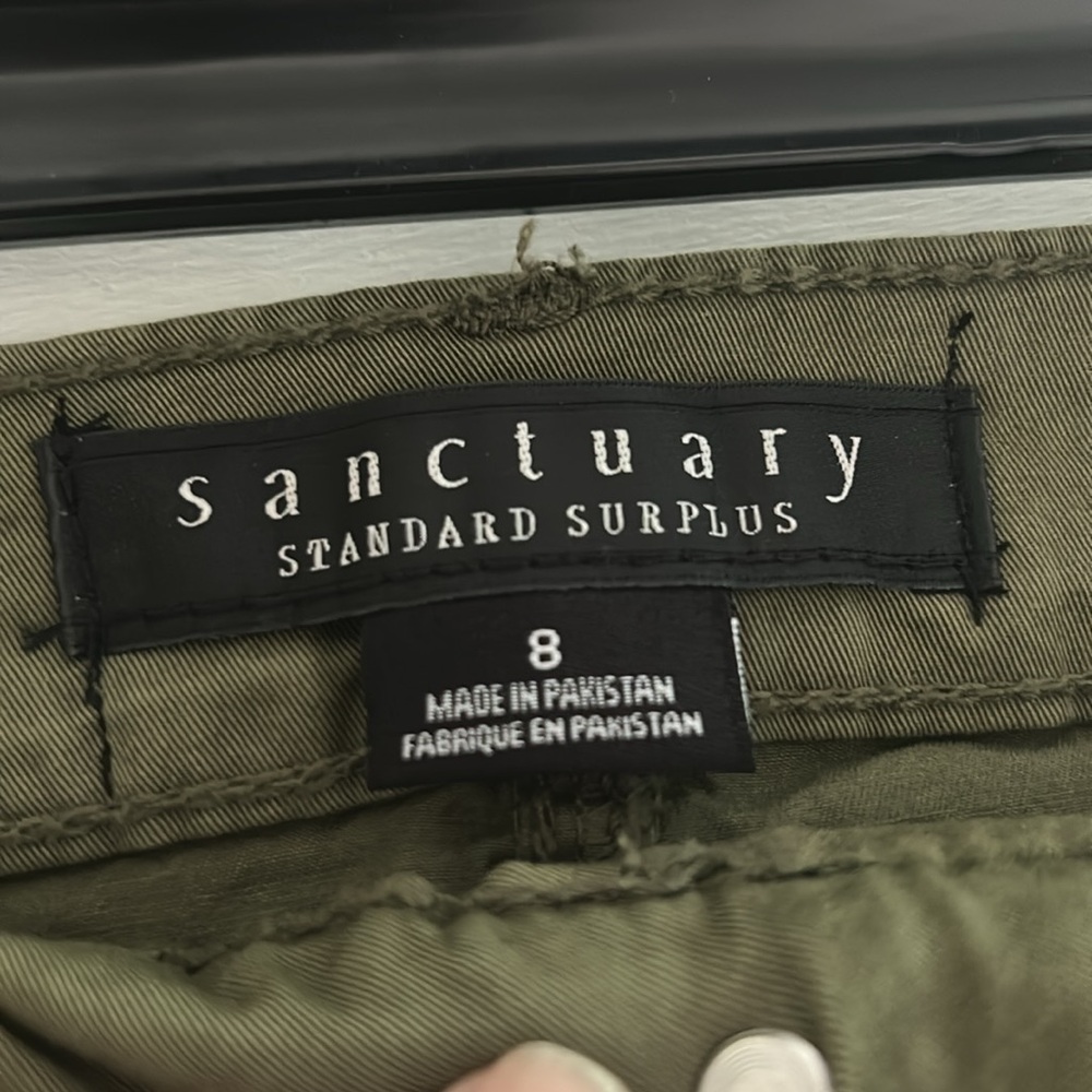 Sanctuary Surplus Olive mini skirt. NWT - Picture 3 of 6
